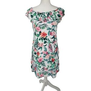 Tommy Bahama Tropical Floral Mini Dress
